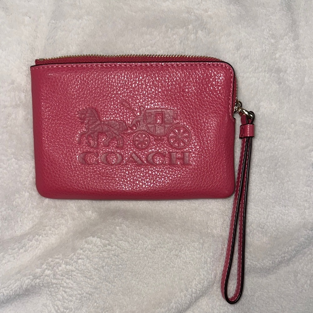 Coach Pink Wristlet